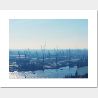 Hamburg, harbour Posters and Art